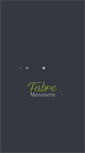 Mobile Screenshot of menuiserie-fabre.fr